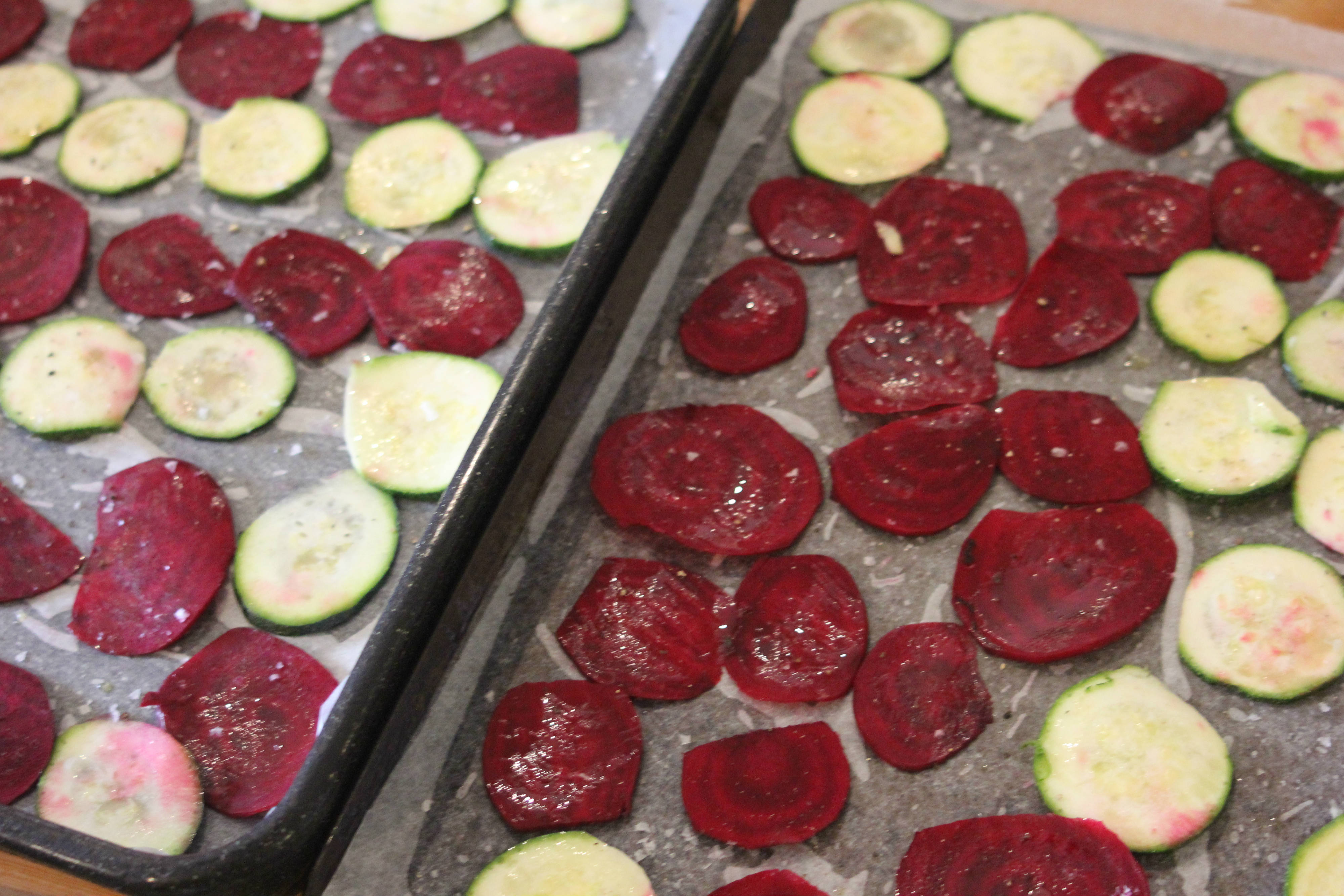 Courgette and Beetroot Crisps 4